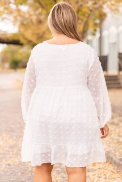 A Touch Of Class Dress, White -Deals Swish Tex Store ATouchOfClassDress White 3744