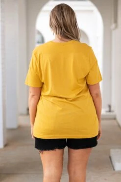 All Sunflowers And Smiles Tee, Mustard 12 All Sunflowers And Smiles Tee, Mustard -Deals Swish Tex Store AllSunflowersAndSmilesTee Mustard