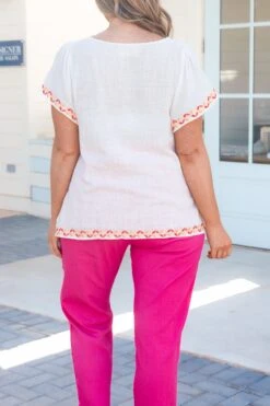 Another World Away Top, White -Deals Swish Tex Store AnotherWorldAwayTop White fa836cc5 4a72 44be 8319 f87644d48a26