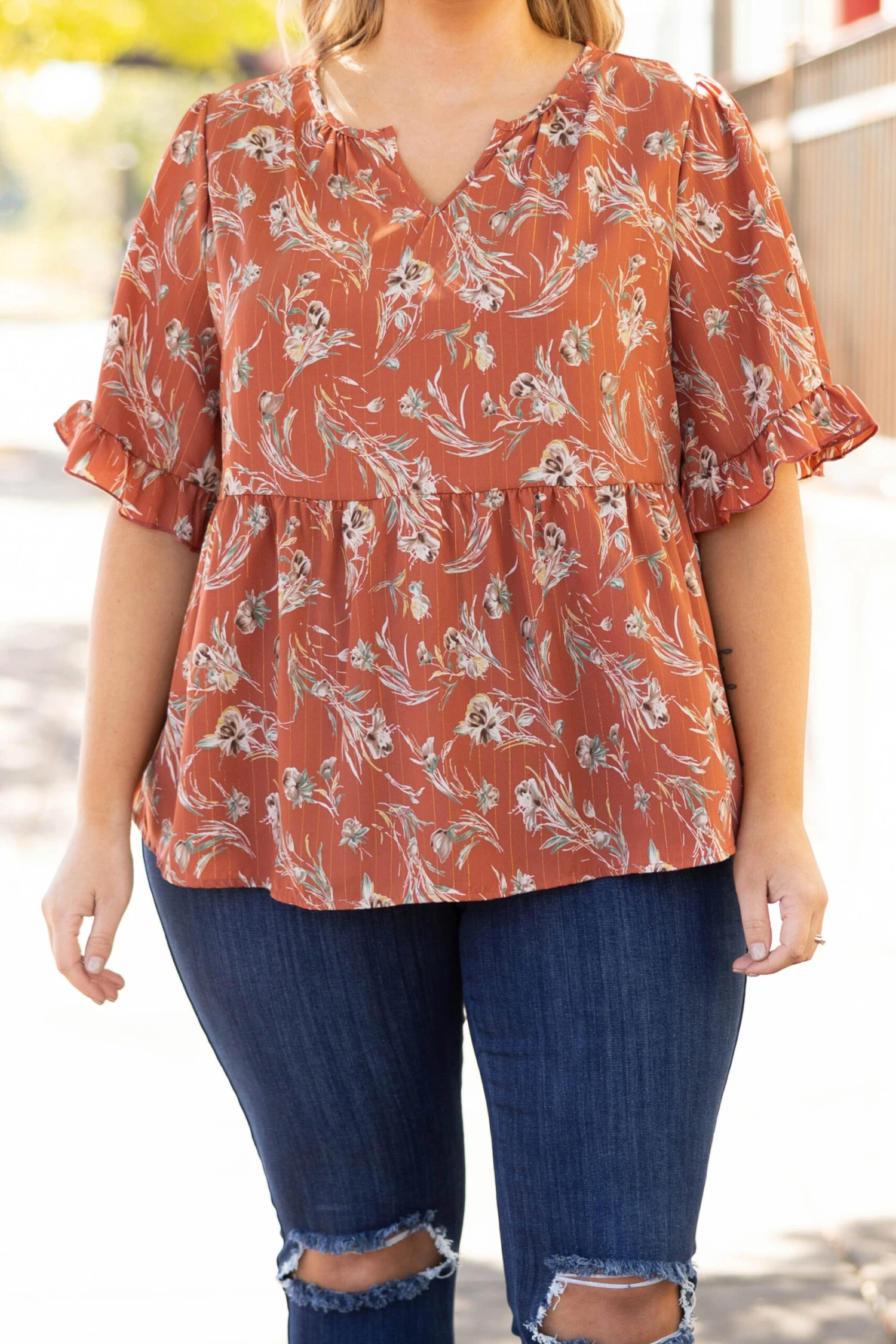 Anything But Mine Top, Camel 6 Anything But Mine Top, Camel - Image 4