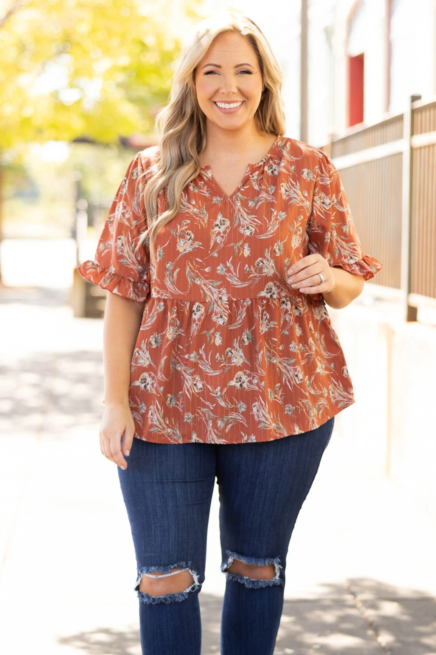 Anything But Mine Top, Camel 3 Anything But Mine Top, Camel