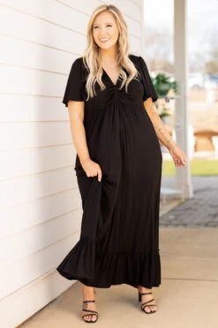 Blackbird Singing Dress, Black -Deals Swish Tex Store BlackbirdSingingDress Black 0005