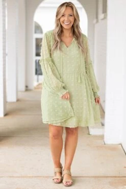 Blessed With The Best Dress, Sage -Deals Swish Tex Store BlessedWithTheBestDress Sage 7108