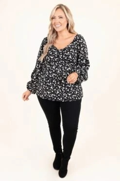 Bloom And Grow Top, Black 10 Bloom And Grow Top, Black -Deals Swish Tex Store BloomAndGrowTop Black 0648