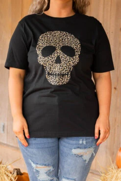 Bone To Be Wild Tee, Vintage Black -Deals Swish Tex Store BoneToBeWildTee VintageBlack 5437