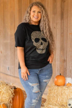 Bone To Be Wild Tee, Vintage Black