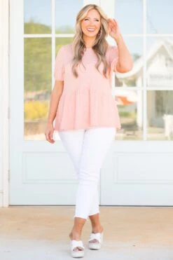 Bubblegum Bubblegum Top, Peach -Deals Swish Tex Store BubblegumBubblegumTop Peach 5