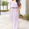 By The Boardwalk Maxi Dress, Orchid -Deals Swish Tex Store ByTheBoardwalkMaxiDress Orchid 2