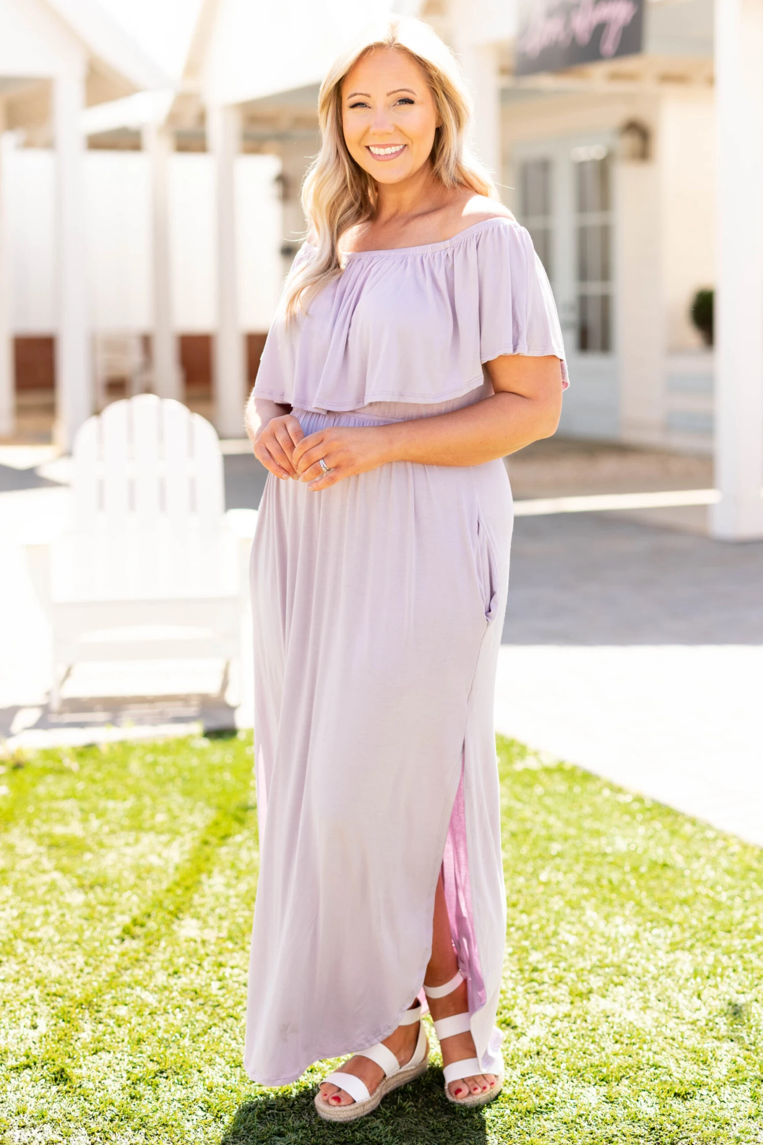 By The Boardwalk Maxi Dress, Orchid 5 By The Boardwalk Maxi Dress, Orchid - Image 3