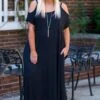 Leave Them Speechless Maxi Dress, Black