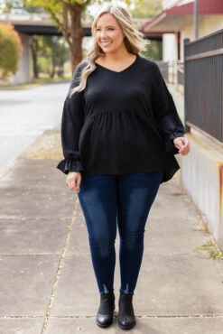 Carry Me Through Top, Black -Deals Swish Tex Store CarryMeThroughTop Black 9191