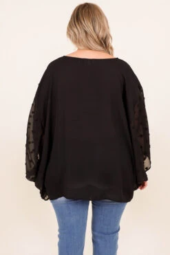 Chase Me Sweetie Top, Black -Deals Swish Tex Store ChaseMeSweetieTop Black 7203