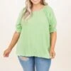 Classic Adventures Top, Mint Green
