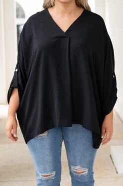 Classy Moves Top, Black -Deals Swish Tex Store ClassyMovesTop Black 1028