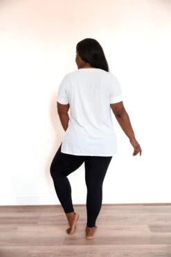 Comfy Travels Top, Performance White -Deals Swish Tex Store ComfyTravelsTop PerformanceWhite 3