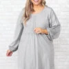 Contract Free Dress, Gray -Deals Swish Tex Store ContractFreeDress Gray 9541