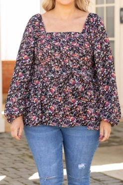 Conversations In The Dark Blouse, Black -Deals Swish Tex Store ConversationsInTheDarkBlouse Black 3762