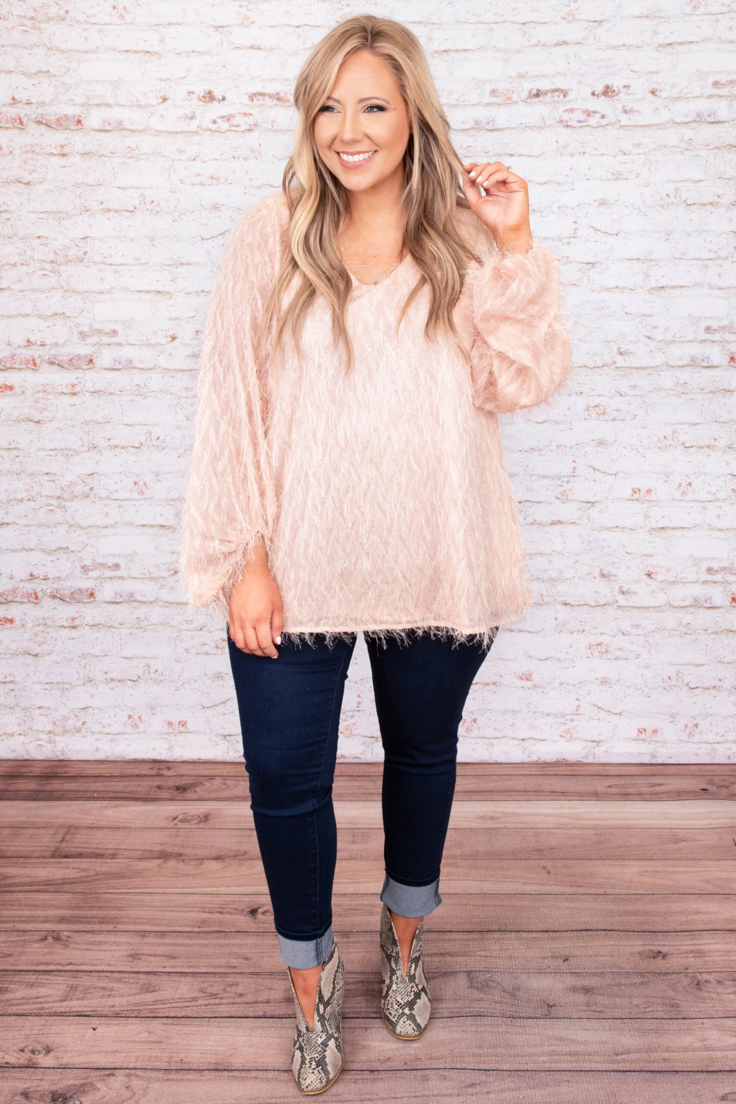 Everlasting Fairytale Top, Peach 4 Everlasting Fairytale Top, Peach - Image 2