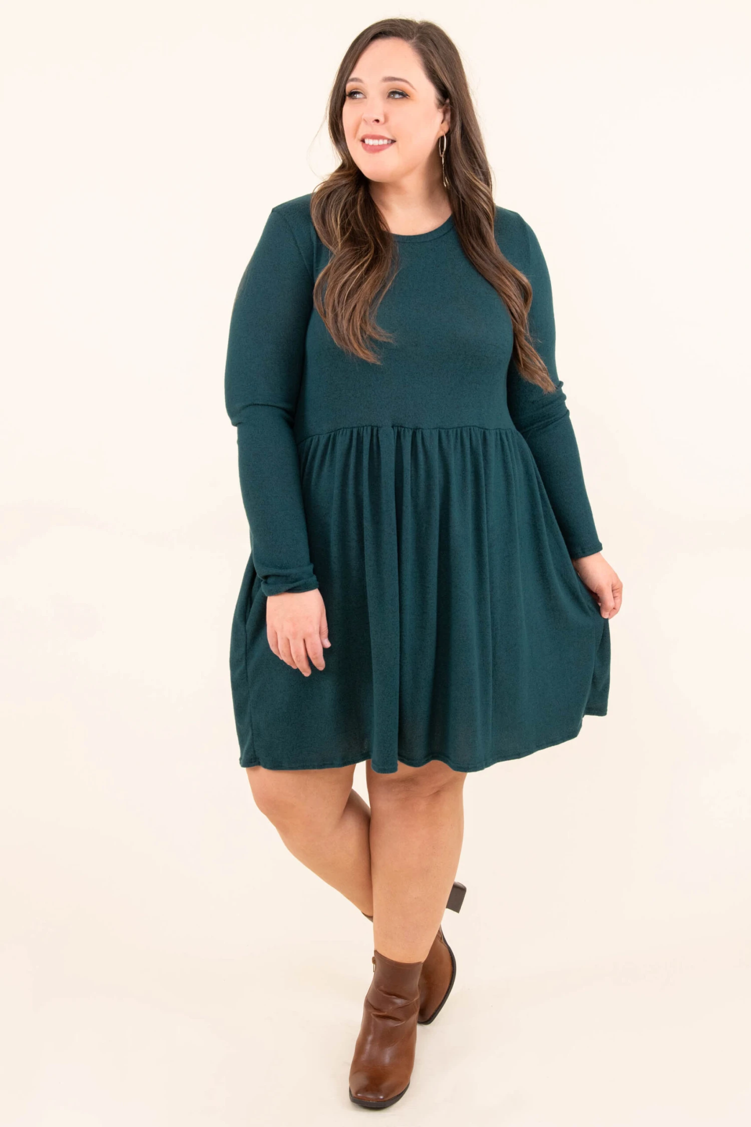 Beg For It Dress, Dark Teal 4 Beg For It Dress, Dark Teal - Image 2