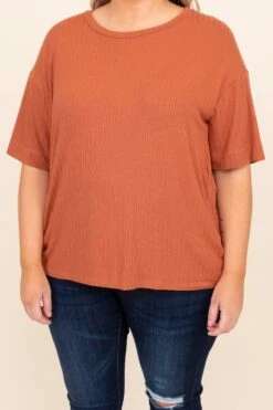 Savor The Sunset Top, Rust -Deals Swish Tex Store DSC 2422 e64e07a7 7aa0 483e 8d85 782e843d5d2a