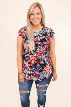 Time To Brunch Top, Black