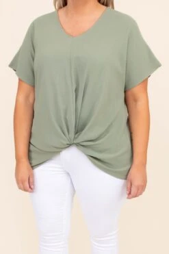 Hiding My Heart Blouse, Light Olive -Deals Swish Tex Store DSC 6447 a3652551 d5cb 4571 95b1 8adf7ee450c8