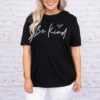 Share Kindness Tee, Black -Deals Swish Tex Store DSC 8118