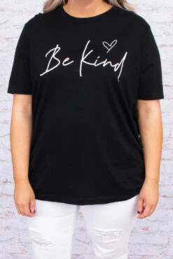 Share Kindness Tee, Black -Deals Swish Tex Store DSC 8122 Edit