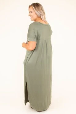 All Summer Long Maxi Dress, Light Olive -Deals Swish Tex Store DSC 8376
