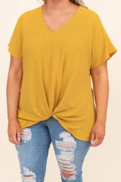 Hiding My Heart Blouse, Mustard -Deals Swish Tex Store DSC 8754 6047ba08 7dea 4954 a0ab d215f4500257