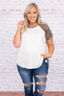 Never Disappointed Top, White