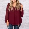 What About Love Blouse, Burgundy -Deals Swish Tex Store DSC 9977 Edit 7765f998 4fbf 456c 8c95 68eb196d31eb
