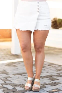 Day Date Skort, Off White -Deals Swish Tex Store DayDateSkort OffWhite