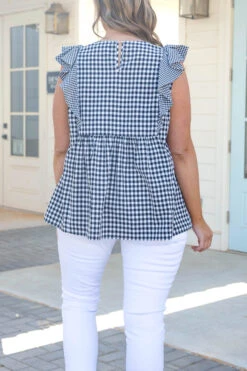 Don’t Masquerade Top, Ivory Black -Deals Swish Tex Store Don tMasqueradeTop IvoryBlack 1of21