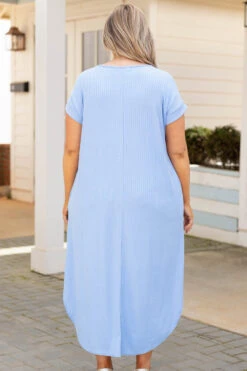 Elegant Darling Dress, Blue -Deals Swish Tex Store ElegantDarlingDress Blue 0484