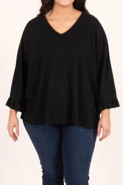 Endless Essentials Top, Black -Deals Swish Tex Store EndlessEssentialsTop Black 0264