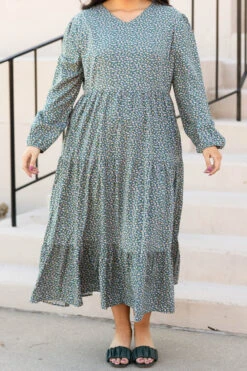 Enjoy The Moment Dress, Green -Deals Swish Tex Store EnjoyTheMomentDress Green 2