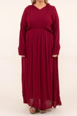 Eternal Hope Dress, Burgundy -Deals Swish Tex Store EternalHopeDress Burgundy 3595