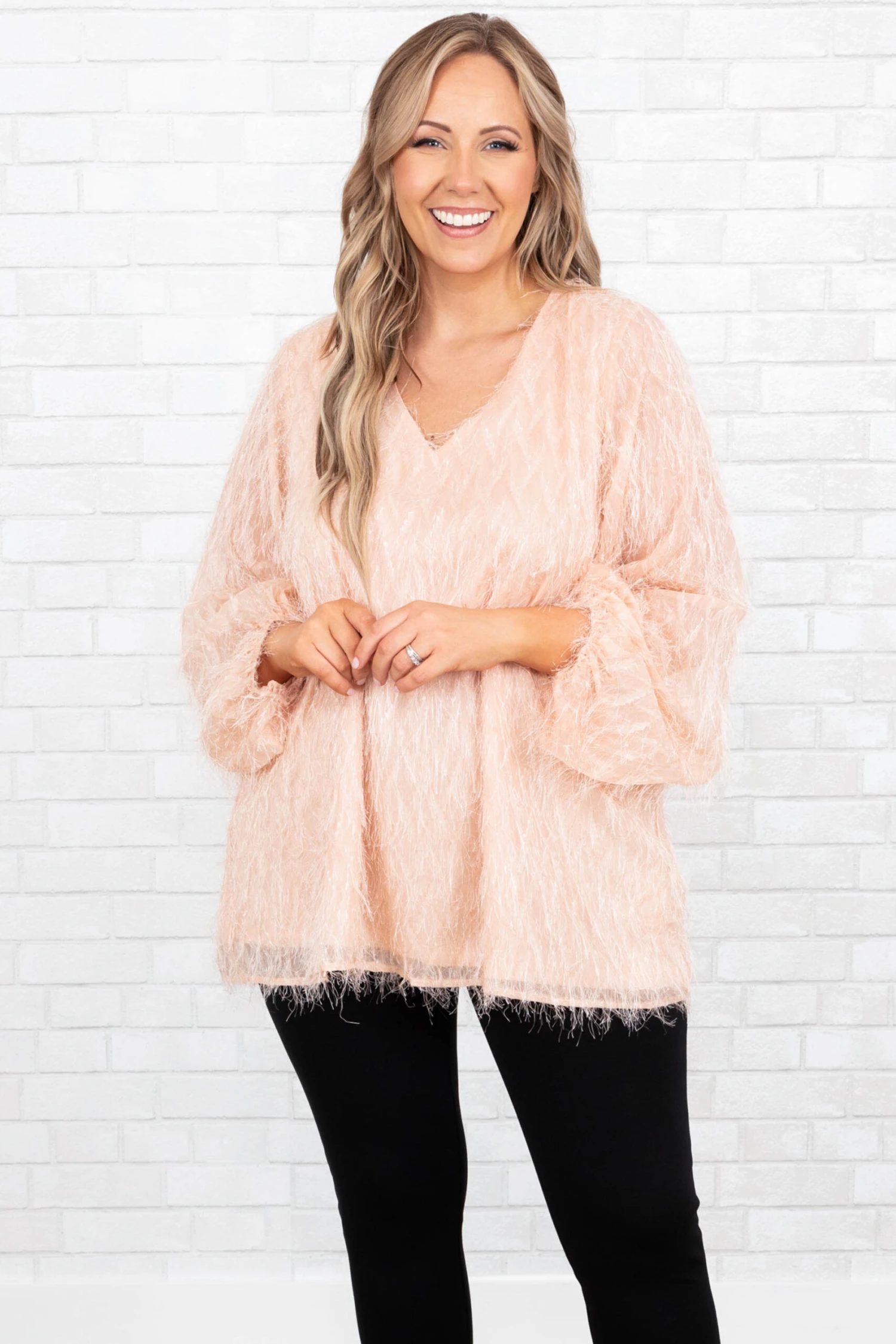 Everlasting Fairytale Top, Peach 9 Everlasting Fairytale Top, Peach - Image 7