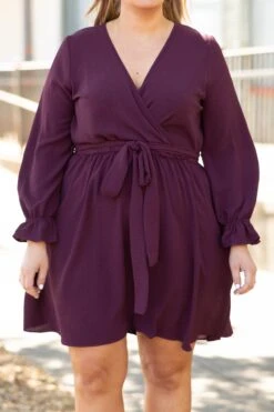 Every Other Memory Dress, Plum -Deals Swish Tex Store EveryOtherMemoryDress Plum 0530