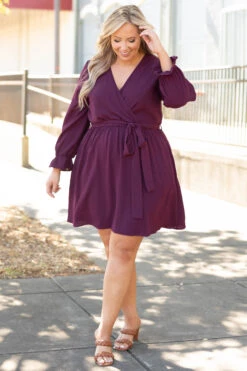 Every Other Memory Dress, Plum -Deals Swish Tex Store EveryOtherMemoryDress Plum 0533