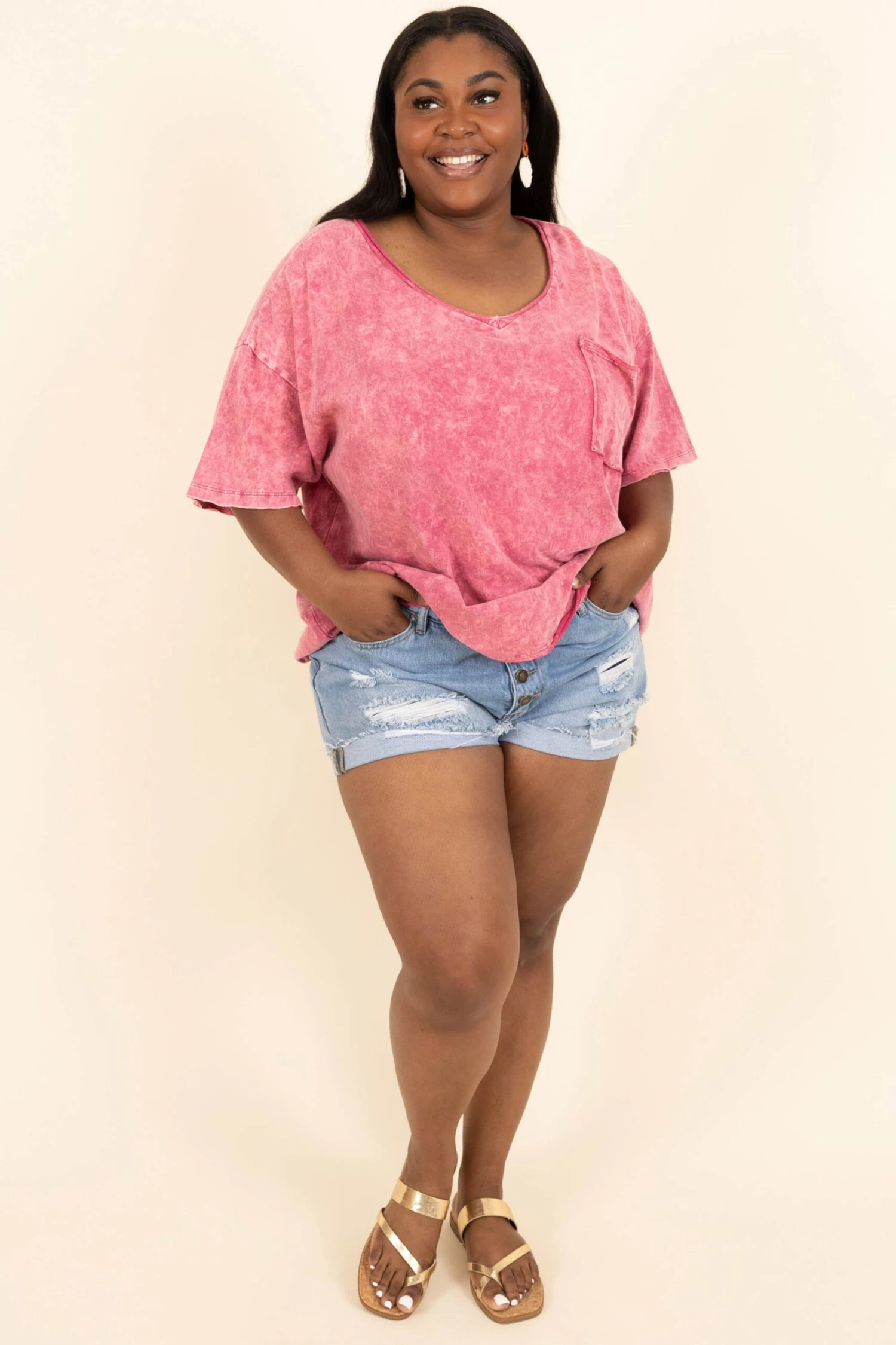 Everything Everywhere Top, Ash Pink 4 Everything Everywhere Top, Ash Pink - Image 2