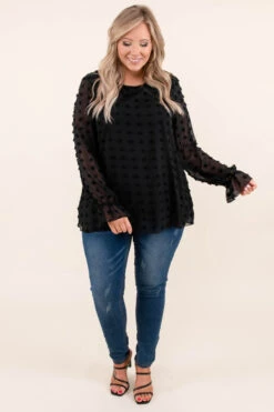 Fantasyland Blouse, Black -Deals Swish Tex Store FantasylandBlouse Black 3