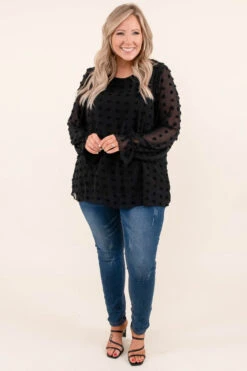 Fantasyland Blouse, Black -Deals Swish Tex Store FantasylandBlouse Black 4