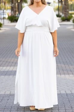 Feeling Good Maxi Dress, Off White -Deals Swish Tex Store FeelingGoodMaxiDress OffWhite 3117