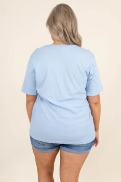 Flower Love Tee, Baby Blue 12 Flower Love Tee, Baby Blue -Deals Swish Tex Store FlowerLoveTee BabyBlue 2