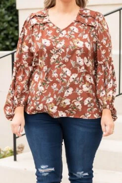 Forever Together Top, Brown 11 Forever Together Top, Brown -Deals Swish Tex Store ForeverTogetherTop Brown 0058