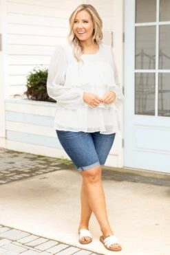 Friendships Like This Top, Pearl -Deals Swish Tex Store FriendshipsLikeThisTop Pearl 0803