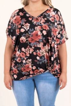 From The Garden Top, Black -Deals Swish Tex Store FromTheGardenTop Black 0321