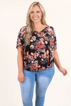 From The Garden Top, Black